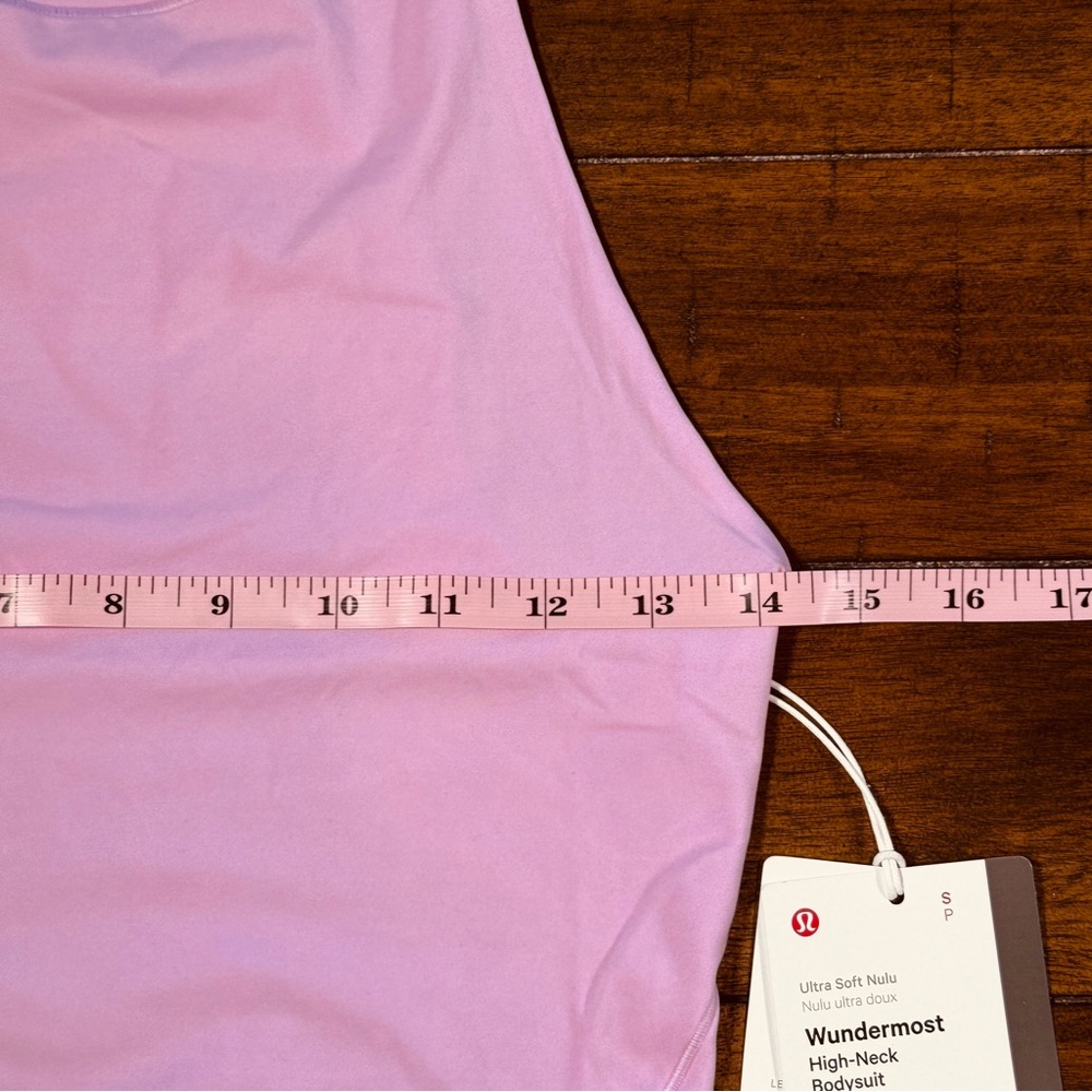 Lululemon Wondermost Nulu Bodysuit High-Neck Sleeveless - Picture 4 of 9